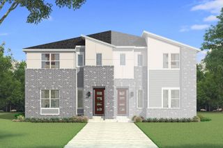 New construction Townhouse house 800 Ash Rd, Plano, TX 75075 plan Edinburgh - image