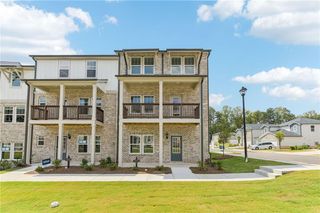 New construction house 403 Elise Wy, Lawrenceville, GA 30045 plan Leighton End Unit - image