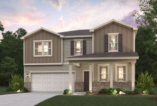 New construction Single-Family house 4136 Thornbud Rd, South Fulton, GA 30349 plan Travis - image