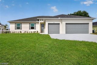 New construction Single-Family house 536 Nw 18Th Ave, Cape Coral, FL 33993 plan The Bluewater Cove - image