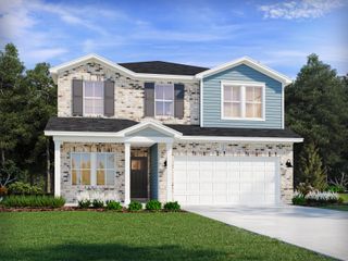 New construction  house 846 Bird Bluff Wy, Clarksville, TN 37043 plan Rockwell - image