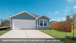 New construction Single-Family house 12101 Pike Bnd, Mustang Ridge, TX 78610 plan The Taylor - image