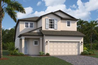 New construction house 3093 Fall Harvest Dr, Zephyrhills, FL 33540 plan Herrera - image