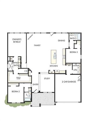 New construction house 242 Mill Chase Dr, Dallas, GA 30157 plan The Boylston - image