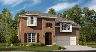 New construction Single-Family house 9353 Meadowfield Rd, Fort Worth, TX 76179 plan Moonstone w/Media 3-Car Garage - image