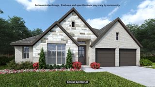 New construction house 618 Mink Trl, New Braunfels, TX 78132 plan 2493W - image
