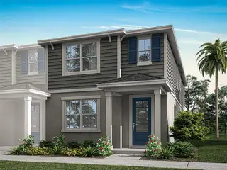 New construction Townhouse house 9964 Red Canoe Aly, Orlando, FL 32832 plan Catalina II - image