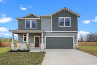 New construction Single-Family house 8123 Champion Crk, San Antonio, TX 78252 plan Frio - 2165 - image
