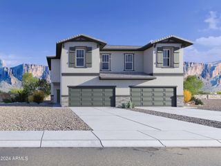 New construction Townhouse house 5729 E Rose Garden Lane, Phoenix, AZ 85054 Hartford- photo