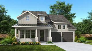 New construction Single-Family house 20110 Sunset Serenade Trl, Cypress, TX 77433 plan 2357W - image