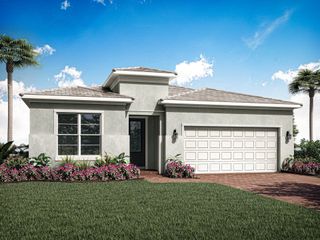 New construction Single-Family house 14161 Sw Daphne St, Port Saint Lucie, FL 34987 Meridian- photo