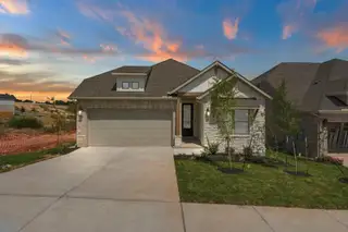 New construction Single-Family house 1309 Sunrise Canyon Trl, Georgetown, TX 78628 plan Parker - image