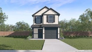 New construction house 5923 Cinnabar Cor, San Antonio, TX 78222 plan The Linnet - image