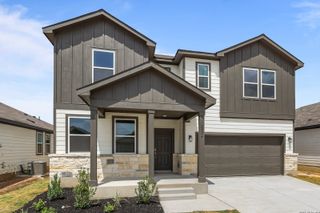 New construction Single-Family house 2524 Heritance Pass, Seguin, TX 78155 plan Savannah - 2656 - image