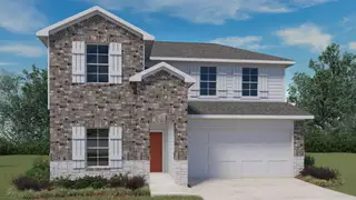 New construction Single-Family house 1916 Gold Dust Trl, Leander, TX 78641 plan The Mitchell - image