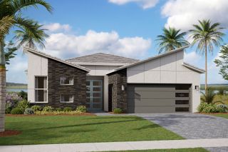 New construction  house 10296 Sw Carnelian St, Port St. Lucie, FL 34987 plan Clarion - image