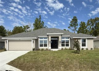 New construction Single-Family house 719 W Hallam Dr, Citrus Springs, FL 34434 plan 2169 - image
