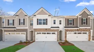New construction Townhouse house 1408 Gray Branch Dr, Lawrenceville, GA 30045 plan Salisbury - image