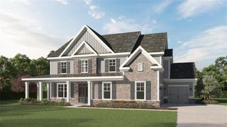 New construction Single-Family house 1065 Low Water Crossing, Acworth, GA 30101 Franklin II- photo