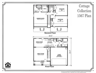 New construction Single-Family house 132 Millet St, Shelbyville, TN 37160 plan 1567 Elevation ABC - image