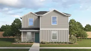 New construction Single-Family house 199 Bardwell Wy, Buda, TX 78610 plan The Ruby - image