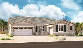 New construction  house 21690 E Lords Wy, Queen Creek, AZ 85142 plan Pinecrest - image