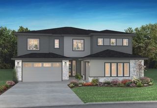New construction Single-Family house 6424 Still Pine Cir, Castle Pines, CO 80108 plan 5099 The Walton Elevation B - Modern Prairie - image