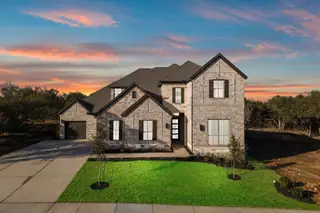 New construction Single-Family house 1105 Twisted Tarpley Ln, Georgetown, TX 78628 plan Hallsburg - image