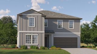 New construction house 1622 Tropical Oasis Ave, Plant City, FL 33565 plan Trenton - image