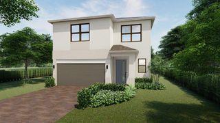New construction Single-Family house 100 Ne 6Th Pl, Florida City, FL 33034 plan Crosscourt - image