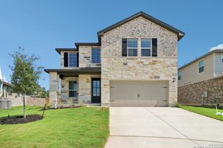 New construction Single-Family house 14753 Rainwater Trl, San Antonio, TX 78253 plan Medina (3011) - image