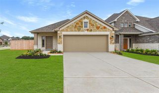 New construction Single-Family house 9395 Hard Rock Road, Conroe, TX 77303 Leopold- photo