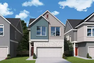 New construction Condo house 5606 Forks Rd, Austin, TX 78747 plan The Heeler - image