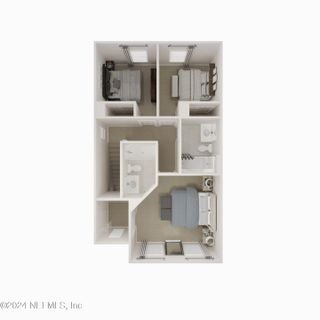 New construction Townhouse house 159 Harrow Cv, St. Johns, FL 32259 plan Carver - image