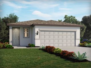 New construction house 1825 Brekey Wy, Zephyrhills, FL 33541 plan Canyon - image