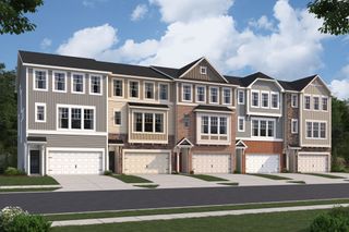 New construction Townhouse house 9038 Hazy Jade Wy, Apex, NC 27523 plan Buckingham - image
