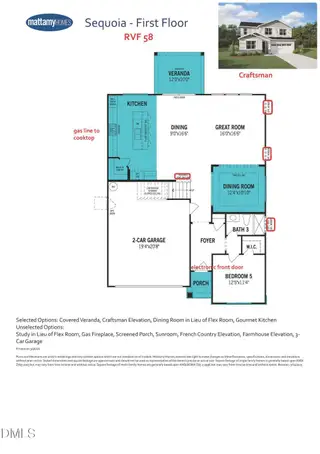 New construction Single-Family house 445 Denali Dr, Angier, NC 27501 plan Sequoia - image