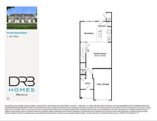 New construction Townhouse house 404 Alicat Dr, Simpsonville, SC 29680 plan Litchfield - image