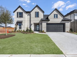 New construction Single-Family house 8011 Sunny Ridge Dr, Fulshear, TX 77441 plan Barnhart - image