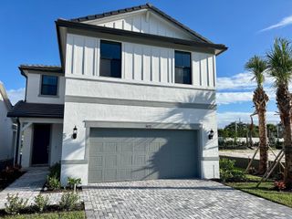 New construction  house 9673 Chora Tunel Wy Trailside, Unit 16, Lake Worth, FL 33467 plan Trailside - image