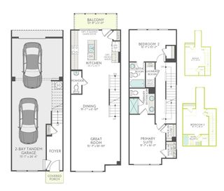 New construction Single-Family house 5040 Beirut Dr, Charlotte, NC 28217 plan Roan - image