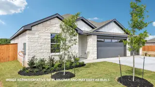 New construction Single-Family house 204 Rivers Edge Dr, Georgetown, TX 78628 plan The Fairfield - image