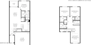 New construction Townhouse house 233 Misty Harbor Ter, Palm Coast, FL 32137 plan Sago - image
