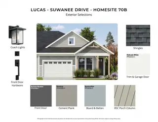 New construction Single-Family house 70 B Suwannee Dr, Inlet Beach, FL 32461 plan Lucas - image