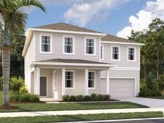 New construction Single-Family house 5725 Millhouse Way, Saint Cloud, FL 34771 Moseley Homeplan- photo