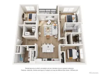 New construction  house 11930 Soprano Cir, Unit 302, Lone Tree, CO 80134 plan Vyktorea - image