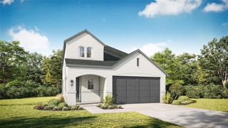 New construction Single-Family house 212 Menlo Bnd, Liberty Hill, TX 78642 Everleigh Plan- photo