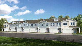New construction Townhouse house 248 Silver Myrtle Ct, St. Augustine, FL 32092 plan Bellflower - image