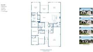 New construction Single-Family house 2319 Fielder Dr, Georgetown, TX 78628 plan 5001 - image