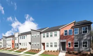 New construction Townhouse house 1621 Worley Wy Nw, Atlanta, GA 30318 plan Cedar - image